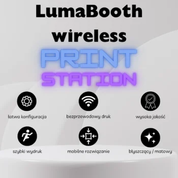 LumaBooth Wireless Print Station – Wireless Printing Hub for Your Photo Booth