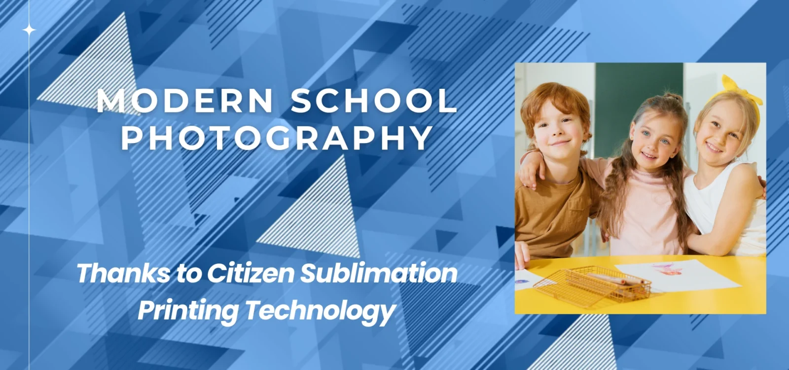 Modern School Photography Thanks to Citizen Sublimation Printing Technology